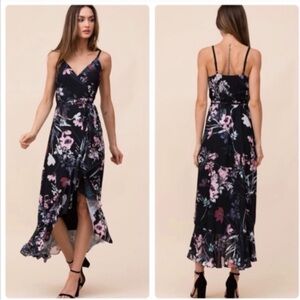 Yumi Kim Misty Bouquet Cross Roads Maxi Dress